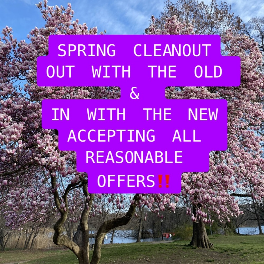 SPRING CLEANOUT